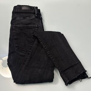 Abercrombie & Fitch Ultra High Rise Super Skinny Black Jeans